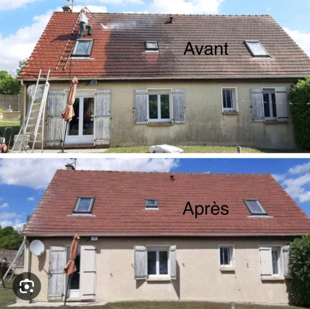 Avant/Après Peinture de façade