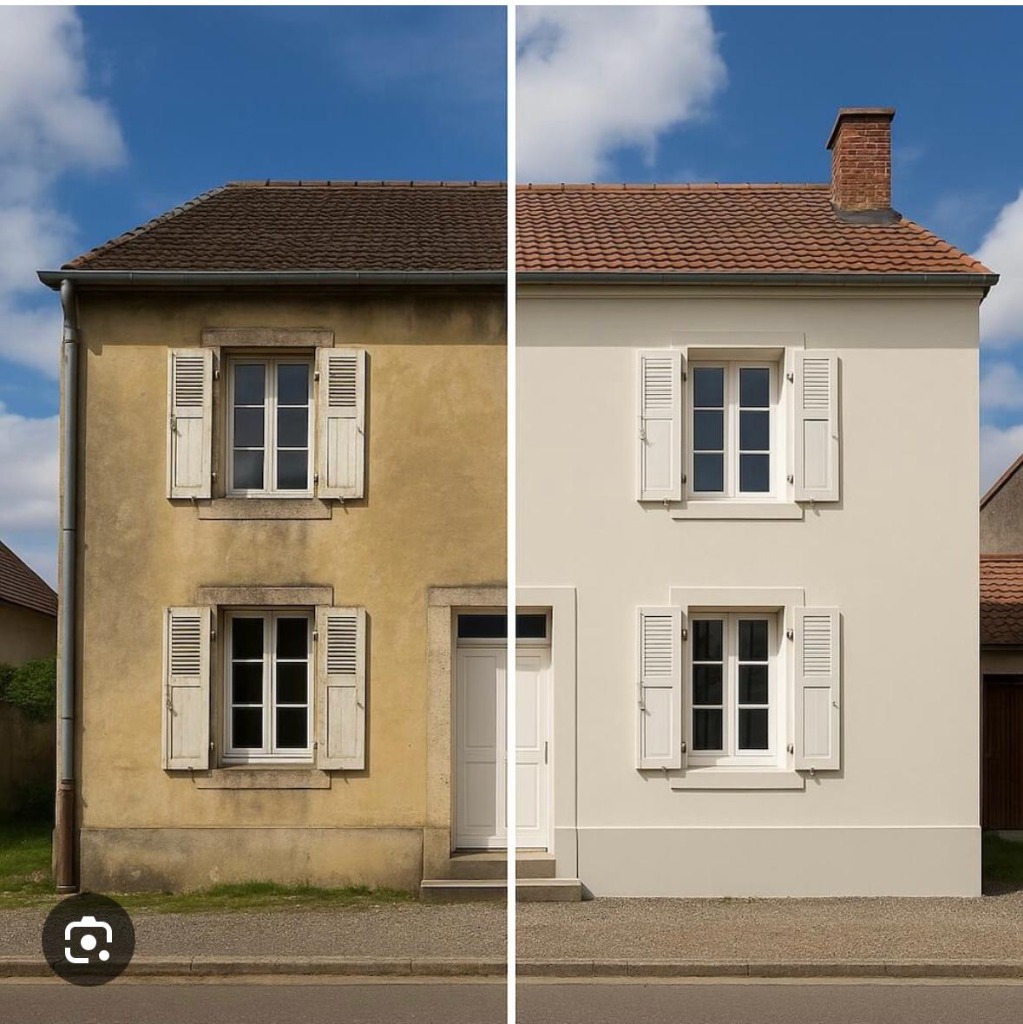 Avant/Après Rénovation de façade